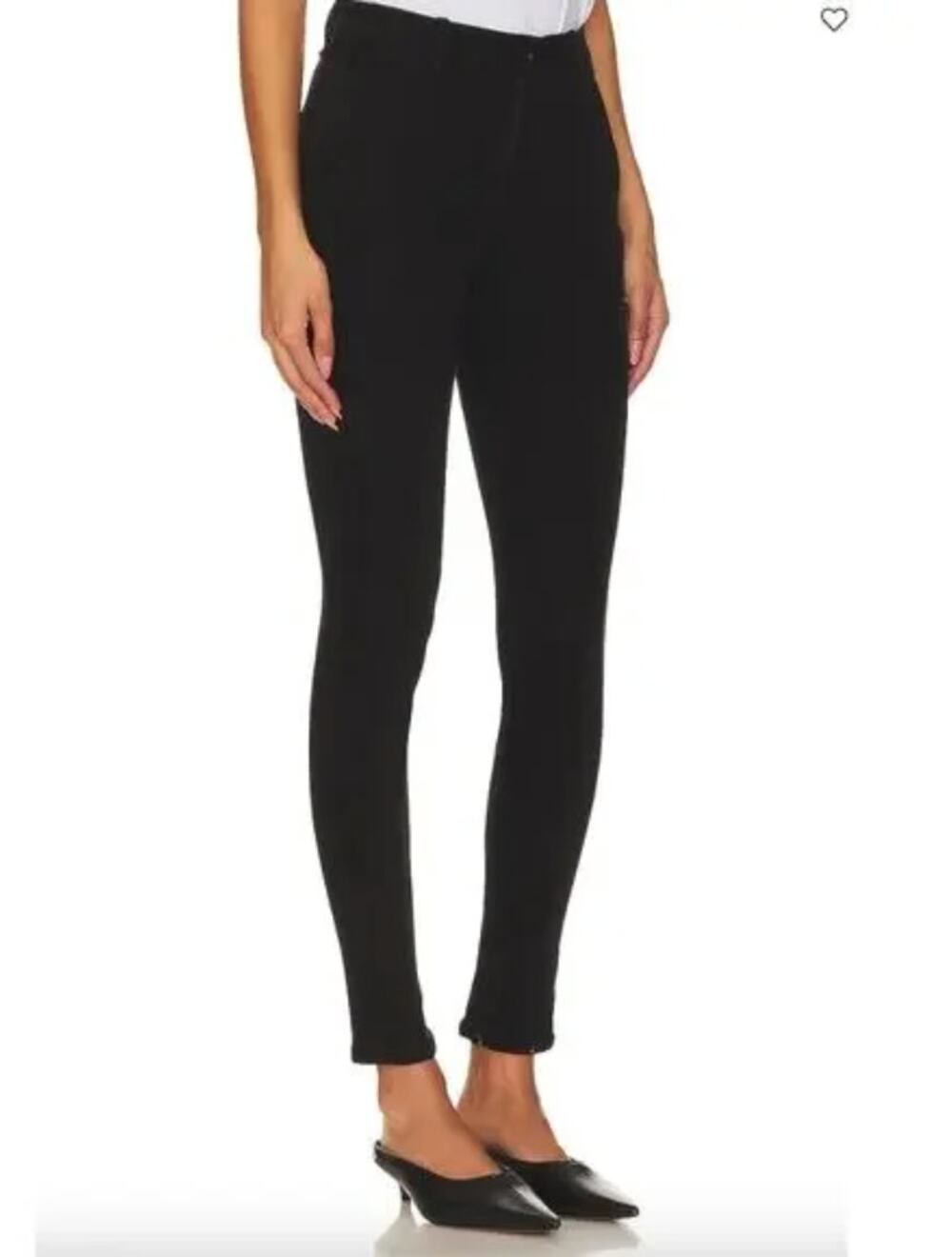 CITIZENS OF HUMANITY NWT Jayla Split Skinny in Plush Black // 24